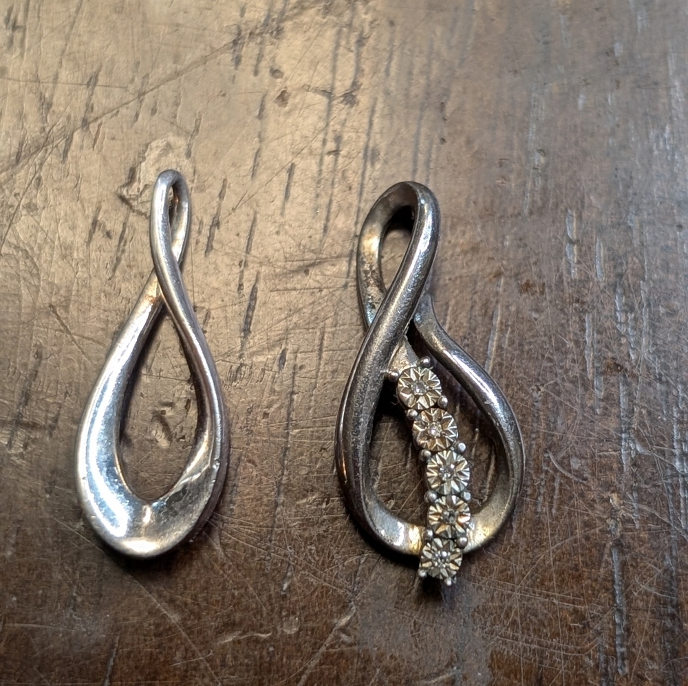 Sterling Silver Infinity Pendant